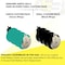 Exell Battery 4/V80H 2 Pin 4.8V 80mAh Battery 55608304015 for electricity meter, RTC, MBU 4/V80H-2P - alternate 5